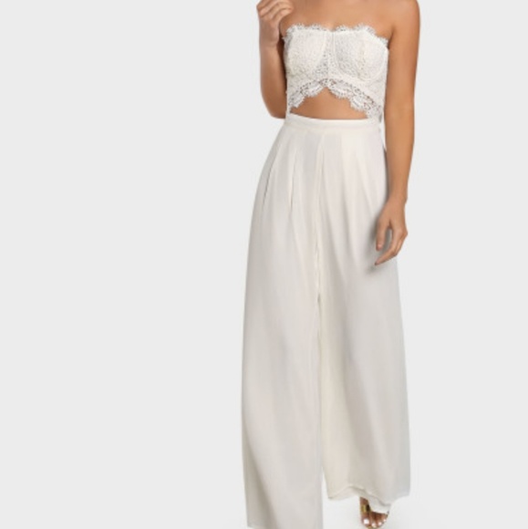 Other - Cut out strapless jumpsuit